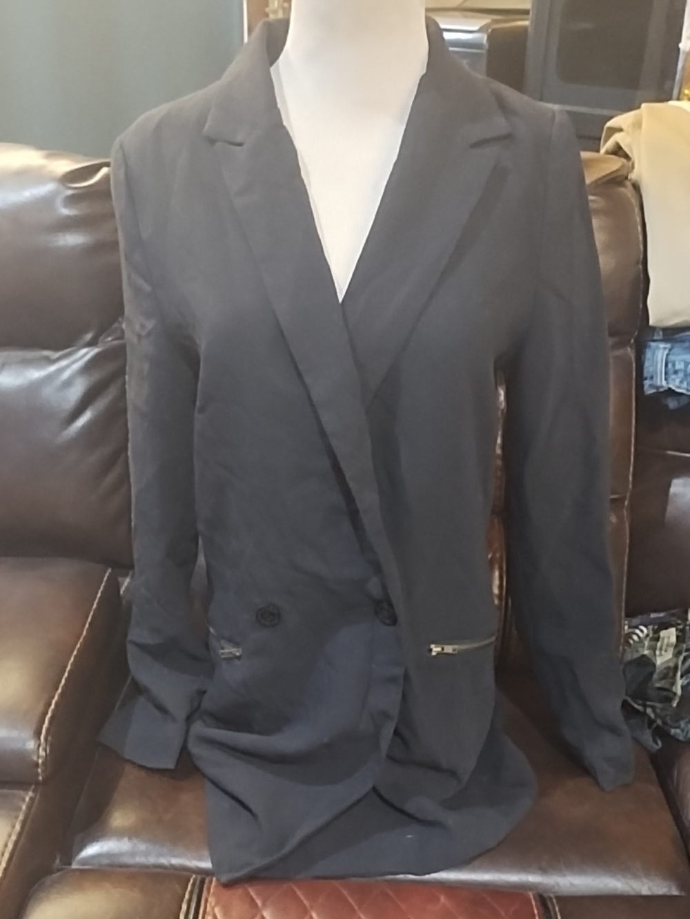Women’s Black Tailored Blazer Jacket